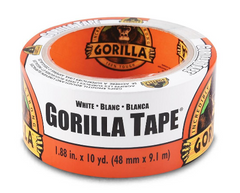 Gorilla White tape - 48mm X 9.1m GG41015