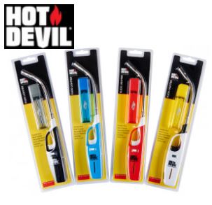 Hot Devil Flexible Lighter Assorted Colors HDFL - Pick Up In Store Butane Gas Hot Devil