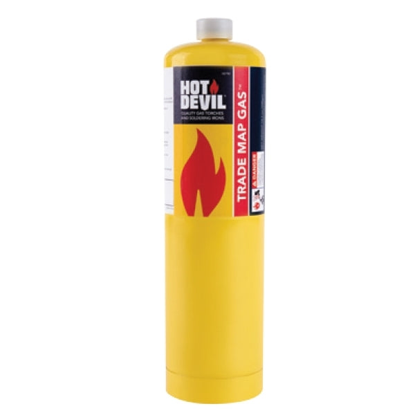 Hot Devil Trade Map Gas Cylinder HDTRD- Pick Up In Store Butane Gas Hot Devil