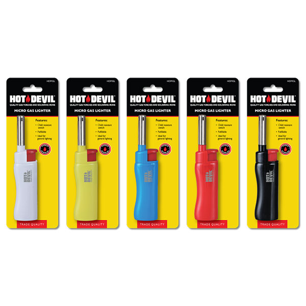 Hot Devil Micro Gas Lighter HDMGL- Pick Up In Store Butane Gas Hot Devil