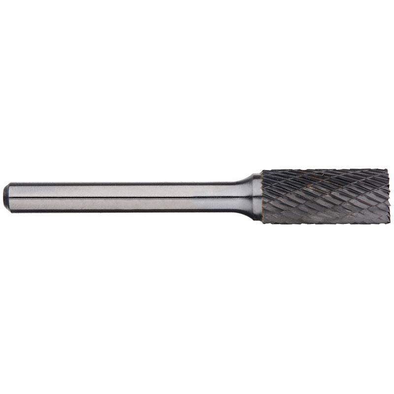 Alpha 3/8in Cylindrical Carbide Burr With End Cut SB-3DC Carbide Burrs Alpha