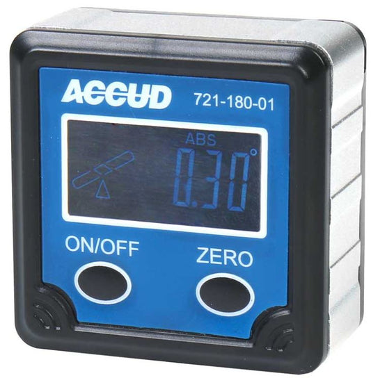 Accud Digital Level 0-360° Angle Finder Magnetic Base AC-721-180-01 level Accud