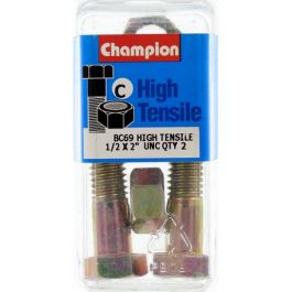 Champion Bolt and Nuts 2” x 1/2 BC69 Screws and Nuts Champion