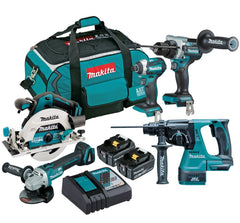 Makita 18V Brushless 5 Piece Combo Kit DLX5062TX1  Pick Up In Store