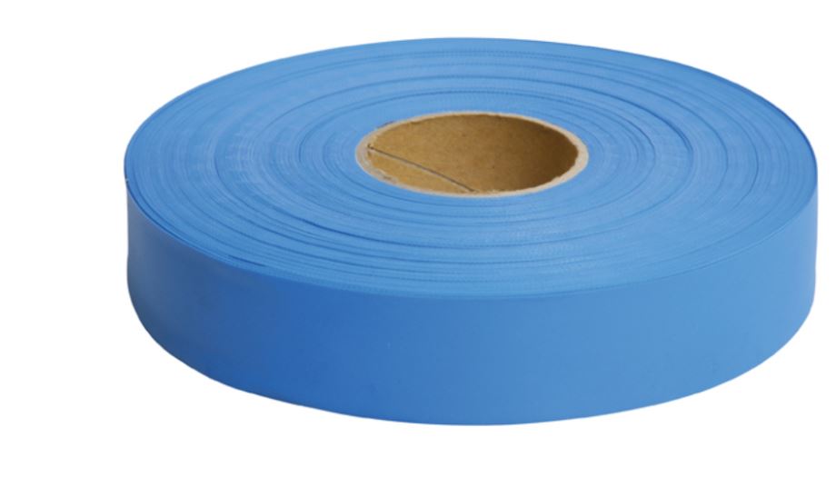 Dy-Mark Survey/Flagging Tape 25mm x 100m Assorted Colours Survey Tape Dy-Mark Blue