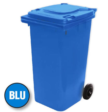 Wheelie Bin 240L Assorted Colors Pick Up In Store Rubbish Bin Richmond Rolling Solutions Blue