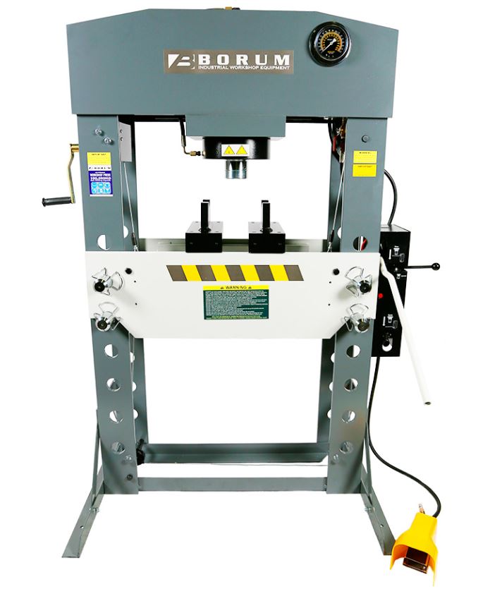 TQB Borum Air/Hydraulic Press 100,000kg BSP100TA Pick Up In Store Hydraulic Press Borum