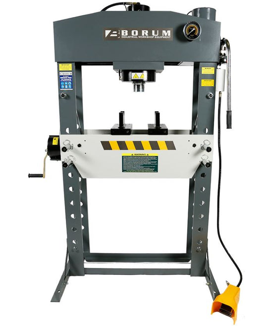 TQB Borum Air/Hydraulic Press 75,000kg BSP75TA Pick Up In Store Hydraulic Press Borum