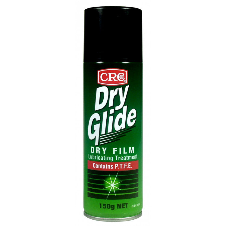 CRC Dry Glide Lubricating Treatment with PTFE 150gms 3040 Lubricants CRC