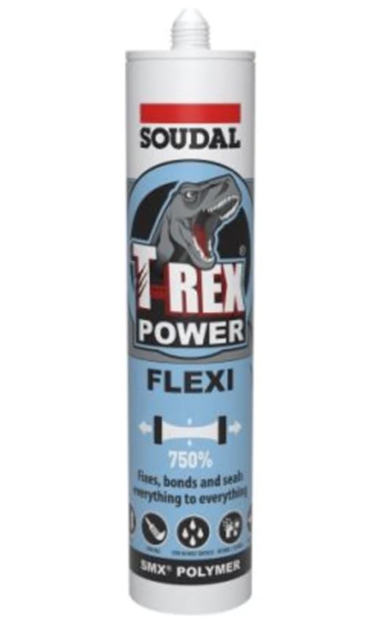 Soudal T-Rex Power Flexi 290ml 137415 137369 Adhesive Soudal