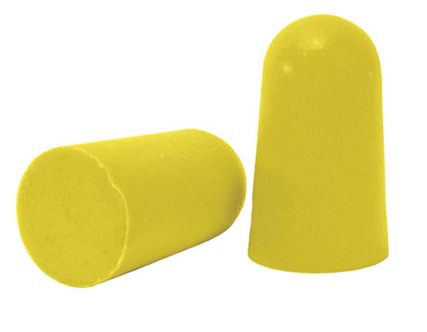 Frontier Foam Ear Plugs Yellow Box of 200 FREARPLUGYY00C5 Earplugs Frontier