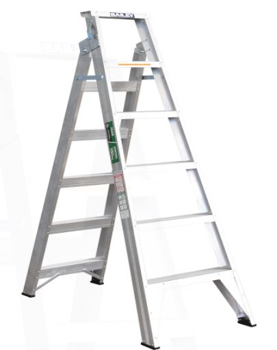 Bailey Trade Dual Purpose 6- 1.8m Stepladder 150kg FS13432 Ladder Bailey