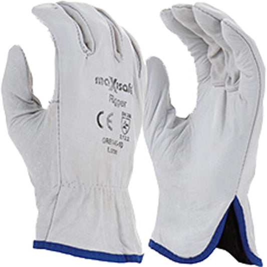 MAXISAFE Full Grain Rigger Glove GRB140 Gloves Maxisafe