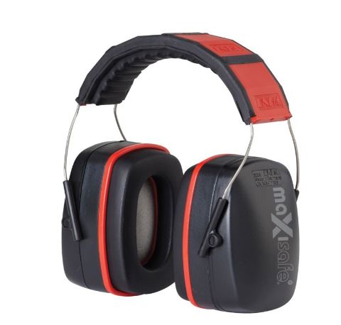 Maxisafe Earmuff 32dB 3004-Class 5 Red-HRE661 EarMuff Maxisafe