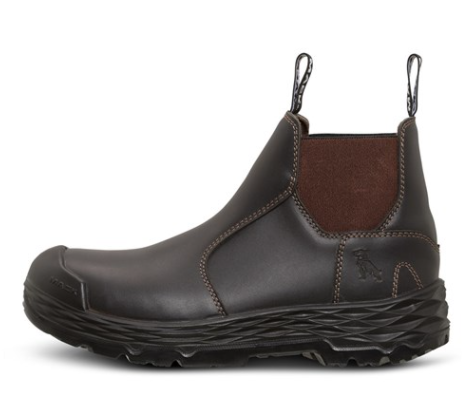 Mack Hub Slip On Safety Boots Claret MK0000HUB Safety Boots Mack