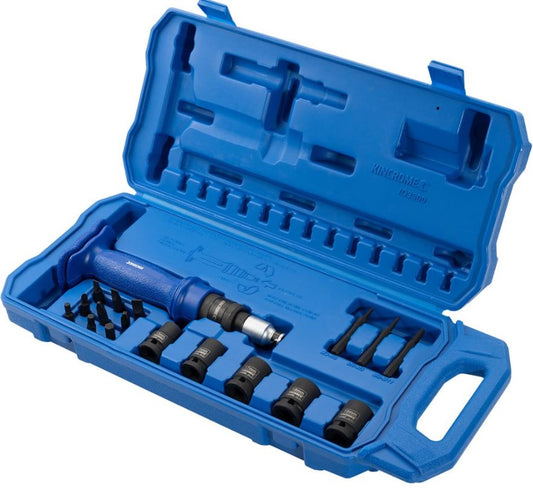 Kincrome Premium Impact Driver Set 5/16" & 1/2" Drive 18 Piece ID3500 screwdriver Kincrome