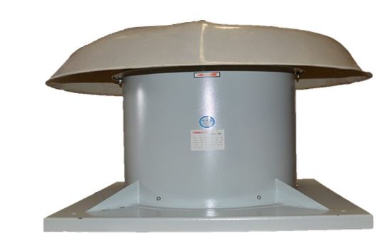 Fanmaster-Hooded Roof Extract Fan 400mm 0.55kw- IHR4-550-4-3 Pre-Order Now Fans Fanmaster