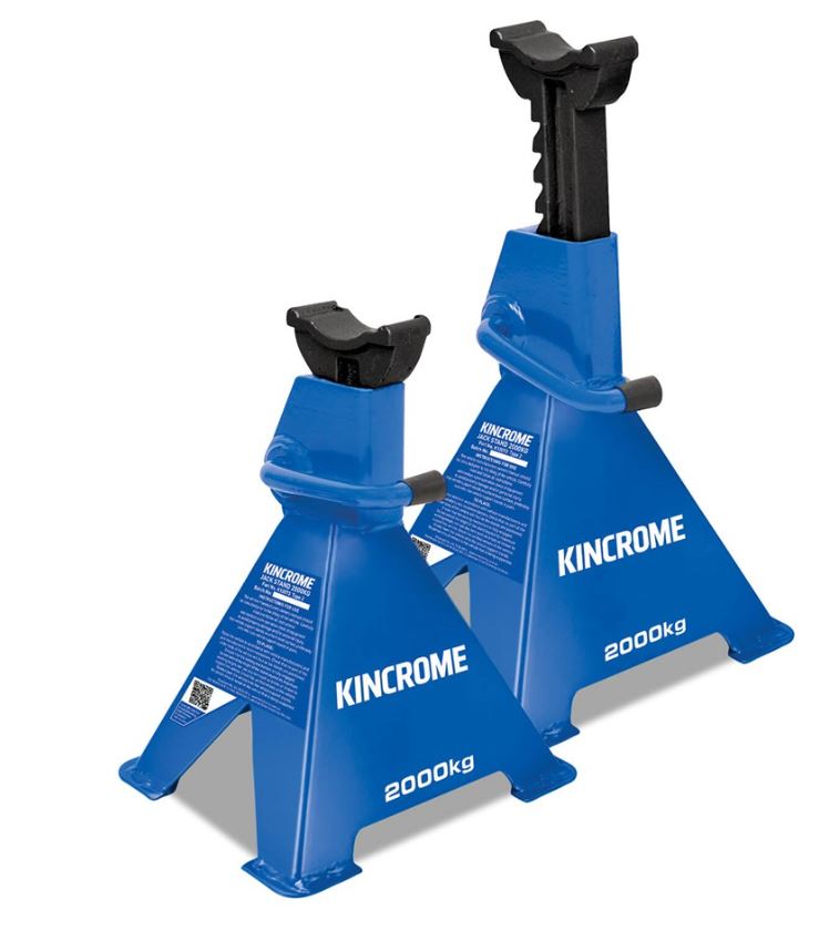 Kincrome Ratchet Jack Stand 2,000kg Pair K12073 Pick Up In Store Jack Kincrome