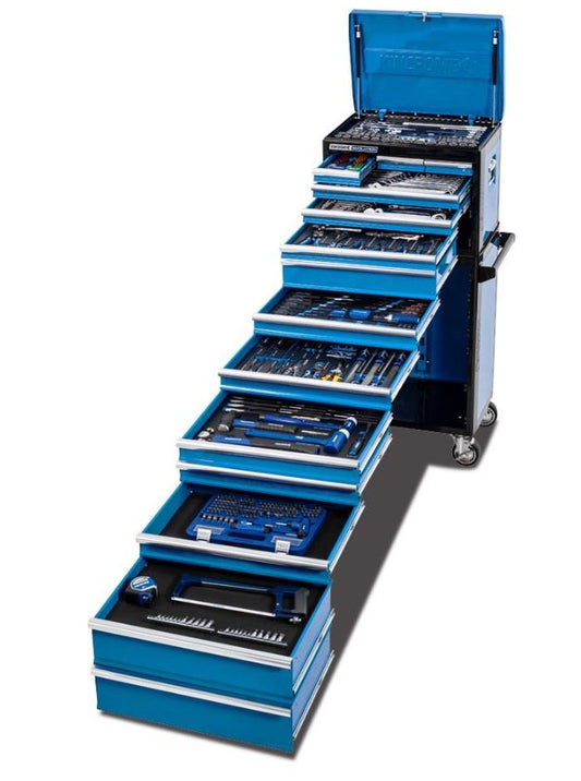 Kincrome EVOLUTION Tool Workshop 466 Piece 14 Drawer 1/4, 3/8 & 1/2" Drive K1228 Pick Up In Store Toolbox Kincrome