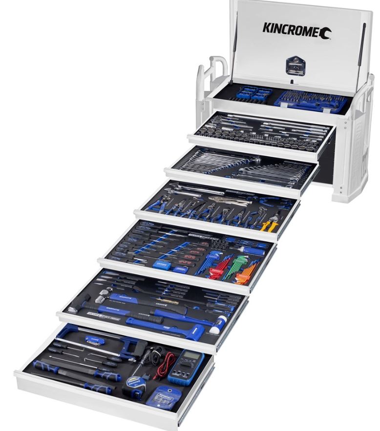 Kincrome 452 Piece 6 Drawer Off-Road Field Service Kit White K1285W Pick Up In Store Toolbox Kincrome