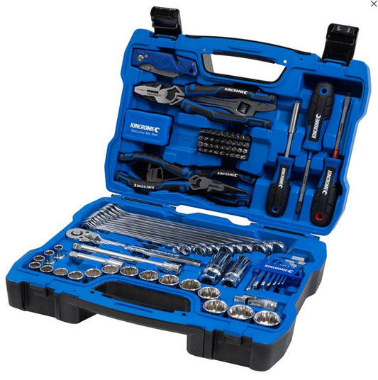 Kincrome Portable Automotive Toolkit 120 Piece 3/8" Drive K1855 socket Kincrome