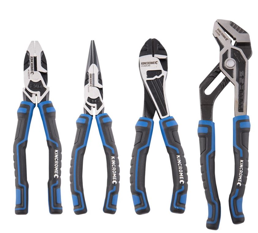 Kincrome Plier Set 4 Piece K4221 Plier and Cutters Kincrome