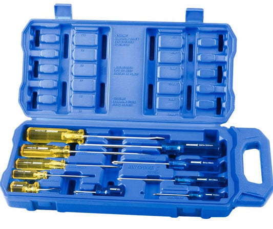 Kincrome Screwdriver Set Acetate Handle 10 Piece K5052 screwdriver Kincrome