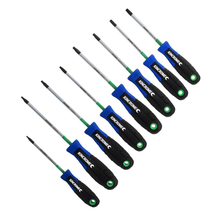 Kincrome Torquemaster Torx Screwdriver Set 8 Piece K5579 screwdriver Kincrome