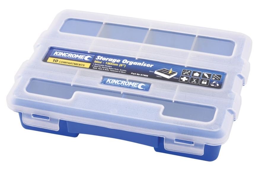 Kincrome Plastic Organiser Mini 190mm (8") K7908 Organiser Kincrome