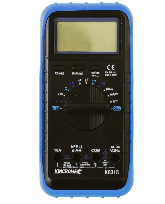 Kincrome Digital Multimeter Auto Ranging K8315 multimeter Kincrome