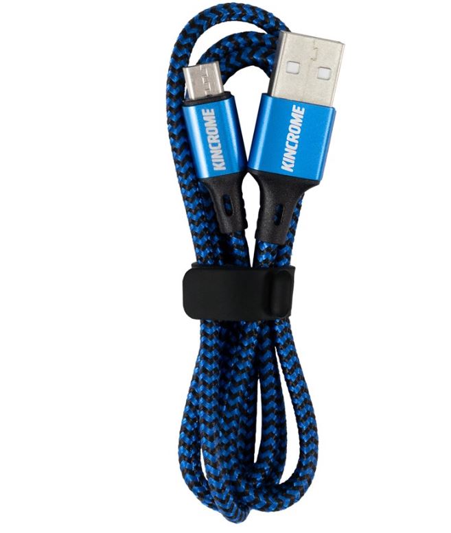 Kincrome Charging Cable Usb-A To Micro-Usb KP1442 USB Kincrome