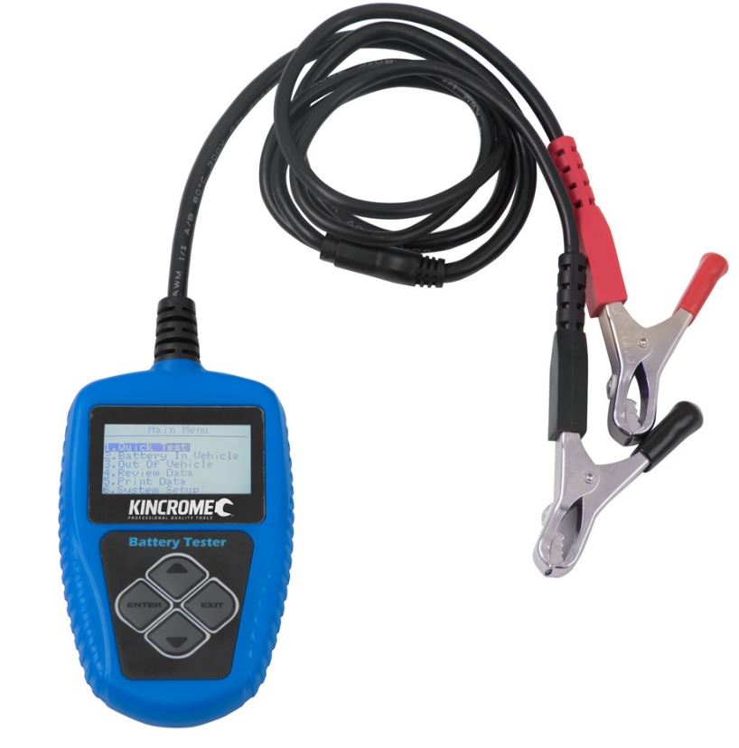 KIncrome Battery Tester Analyzer 12v Dc KP8501 Battery Tester Kincrome