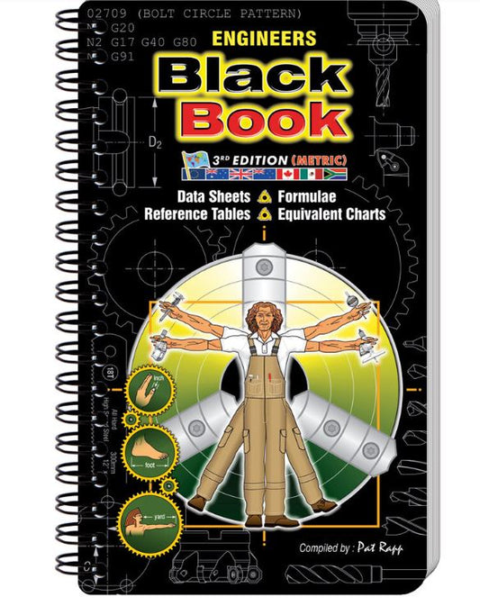 Engineer's Black Book Metric 3rd Edition English Literature L100 L100V3EN Book Black Book