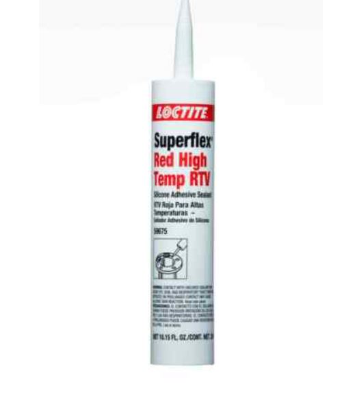 Loctite SI 596 Red Superflex RTV Silicone 300ml Cartridge SI-596-300ML/LOCTITE silicone Loctite