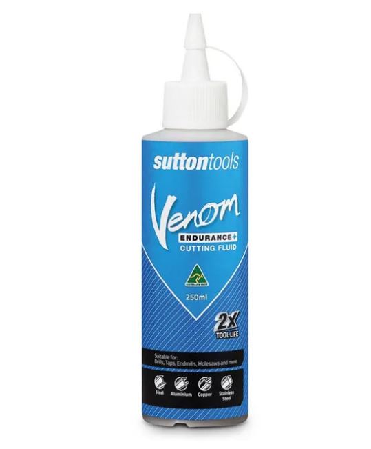 Venom Cutting Lubricating Fluid 250ml M8000250 Lubricants Venom