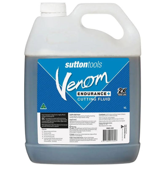 Venom 4 litres Cutting Fluid Venom M8004000 Pick Up In Store Lubricants Venom