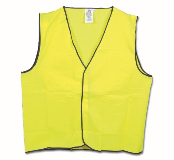 MAXISAFE Hi-Vis Yellow Safety Vest-Day Use (Class D) SVV601 Safety Vest Maxisafe