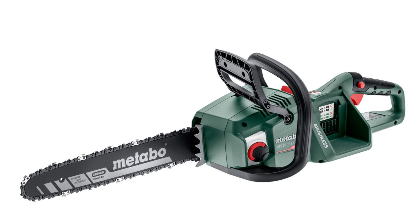 Metabo Cordless Chain Saw Brushless 18V Skin Only MS36-18 LTX BL 40 Pick Up In Store Chain Saw Metabo Power Tools