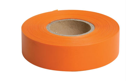 Dy-Mark Survey/Flagging Tape 25mm x 100m Assorted Colours Survey Tape Dy-Mark Orange