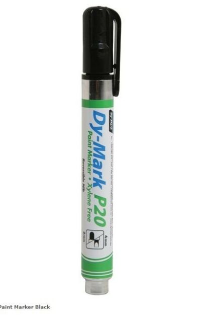 Dy-Mark P20 Paint Marker BLACK 12072001 Paint Dy-Mark