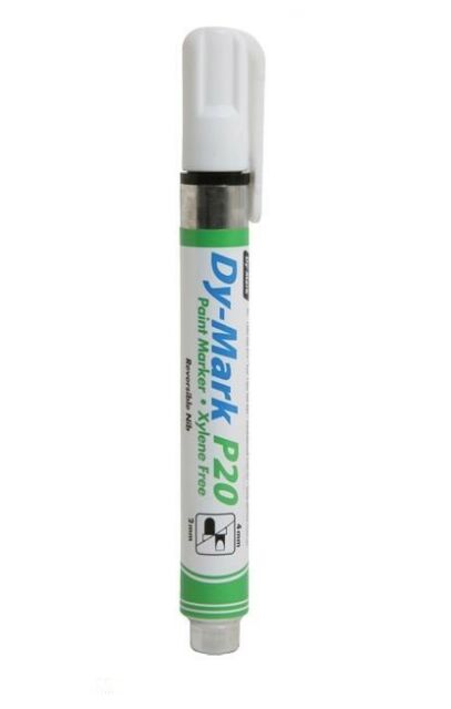 Dy-Mark P20 Paint Marker WHITE 12072011 Paint Dy-Mark