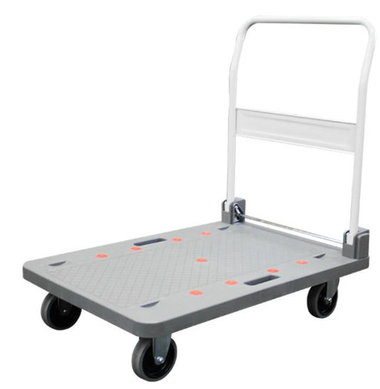 Grey Folding 900x610mm Platform Trolley PFR025 Pick Up In Store Trolley Richmond Rolling Solutions