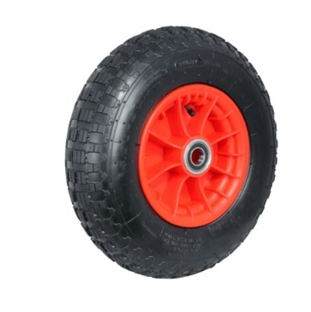 400mm Plastic Centred Pneumatic Wheel 1" Axle Diameter PN1627-1FL Pick Up In Store wheel Richmond Rolling Solutions