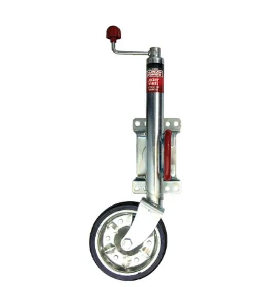 All States Trailer Jockey Wheel 8 inch Swivel with U Bolt Clamp 350kg Mag Wheel R2124A Pick Up In Store Jockey Wheel All States Trailer Spares