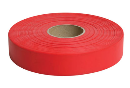 Dy-Mark Survey/Flagging Tape 25mm x 100m Assorted Colours Survey Tape Dy-Mark Red