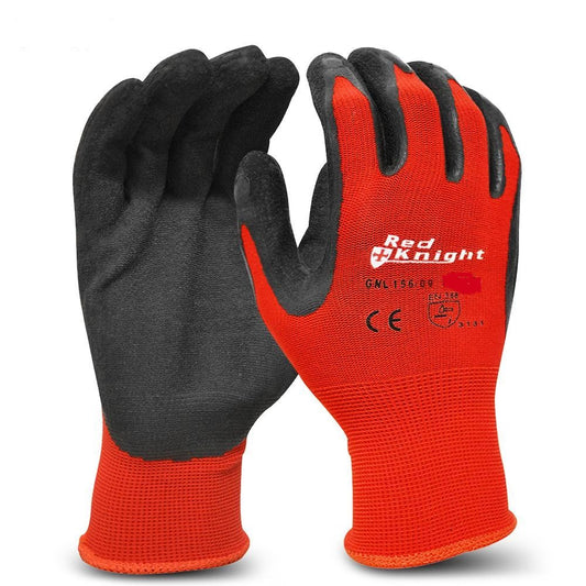 MAXISAFE Red Night Latex Gripmaster Glove GNL156 Gloves Maxisafe