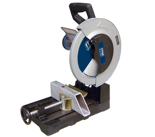 ITM 350mm Metal Cutting Drop Saw, 240v, Inc. Tct Mild Steel Blade S14 Pick Up In Store Cut Saw ITM