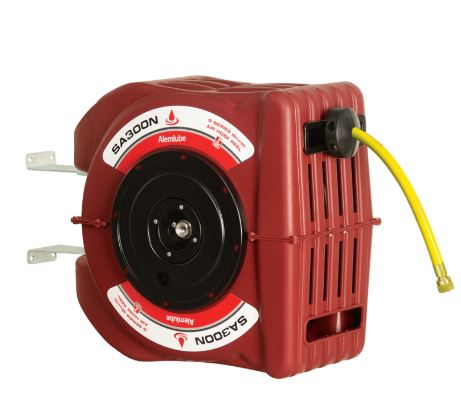 Alemlube S Series Air Hose Reel 10mm x 18m SA300N Pre-Order Now hose Alemlube