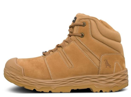 Mack Shift Zip-Up Safety Boots Honey Sizes 7 to 10 MKSHIFTZHHF Safety Boots Mack