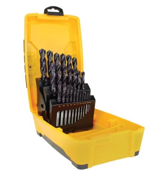 Alpha 25 Piece Stainless Plus Metric Tuffbox Drill Set SM25PBP drill set Alpha